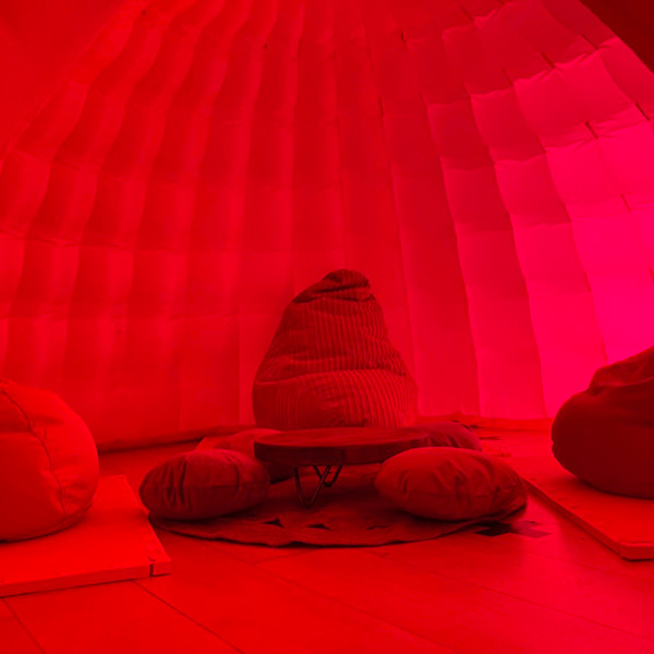 Sitting Womb Dome Tent | INTER/her Experience